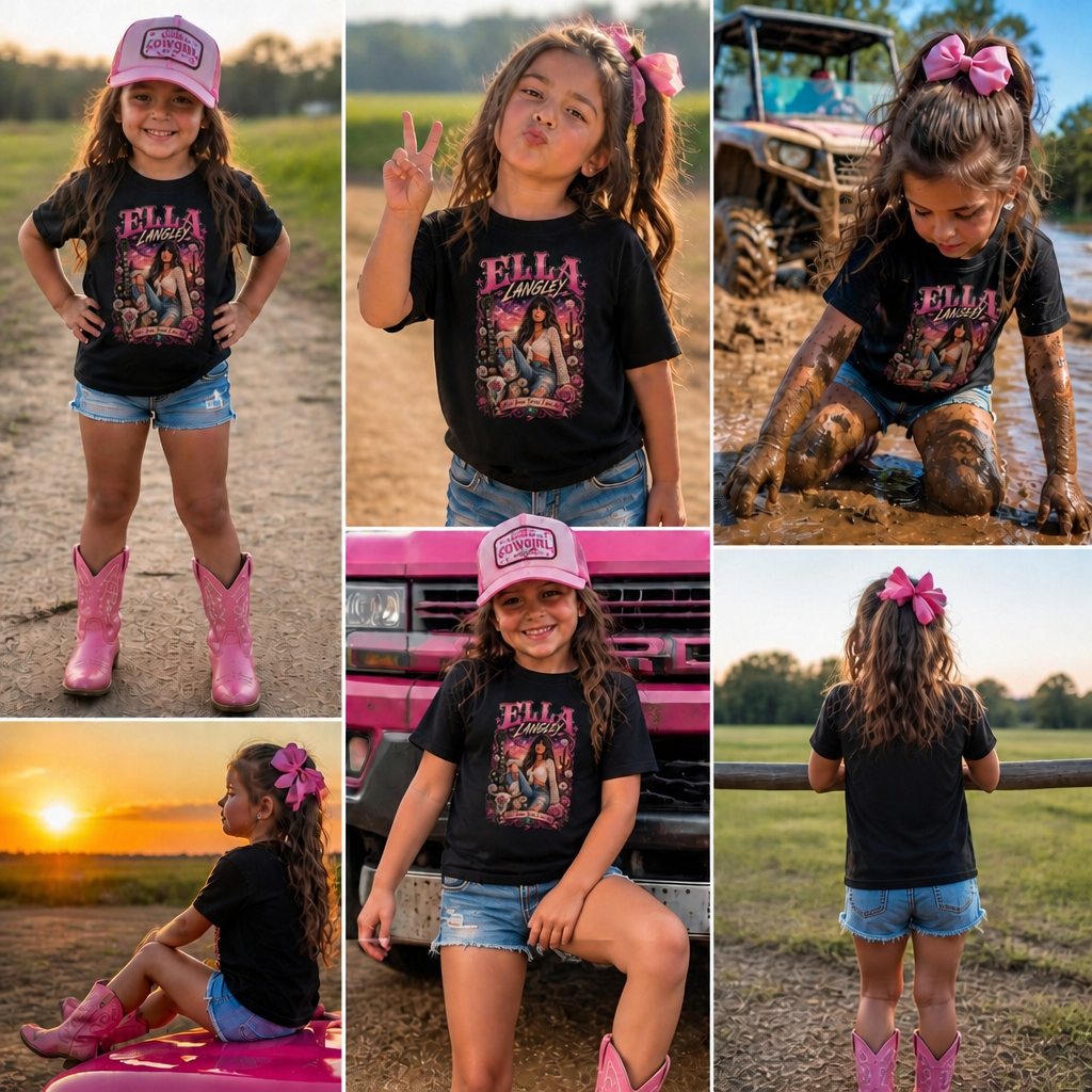 YOUTH Ella Langley T-Shirt | Kids