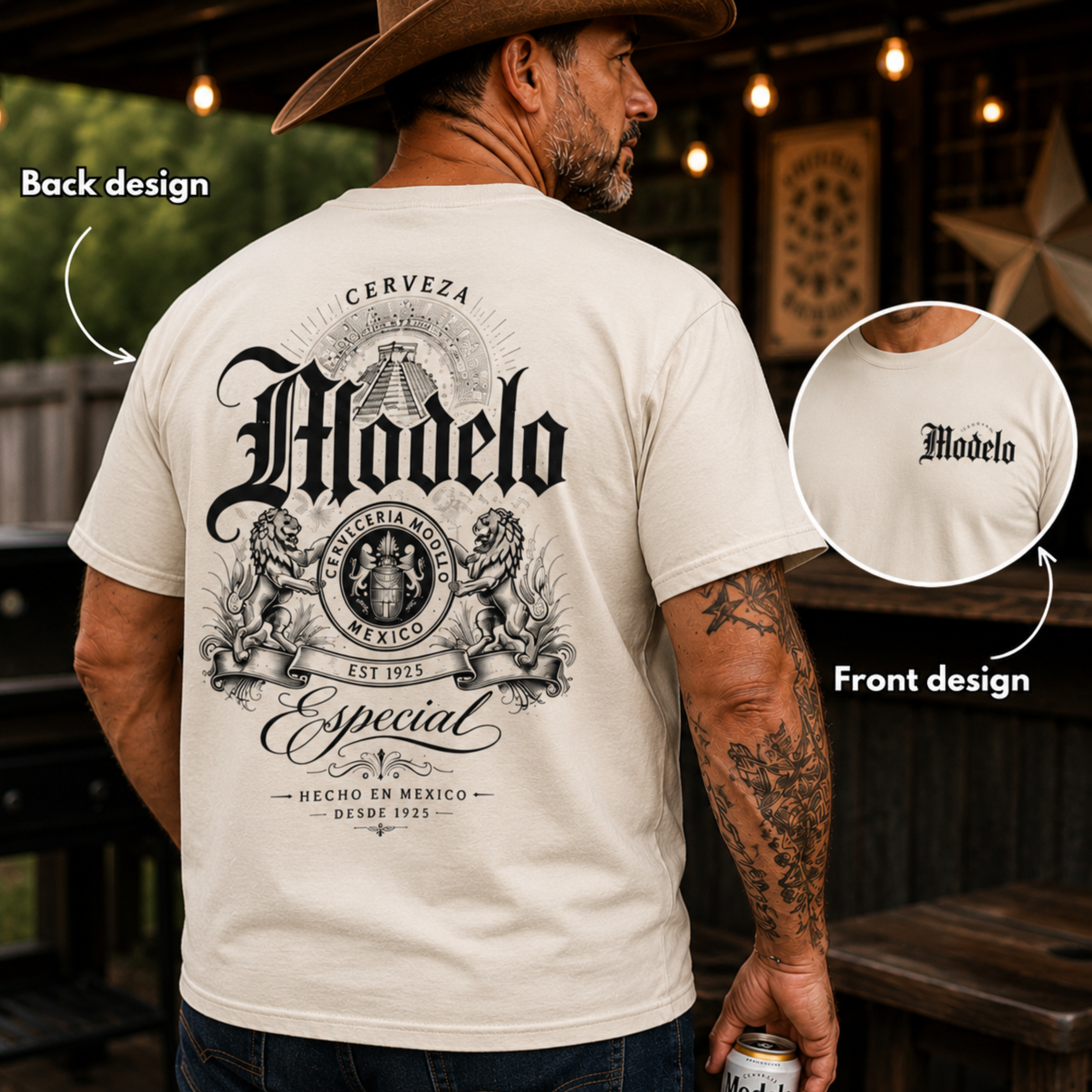 Modelo Custom Graphic Shirt