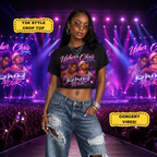 Usher Raymond & Chris Brown Crop Top