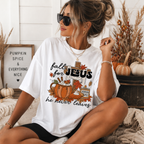 Fall for Jesus Oversized Tee