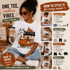 Fall for Jesus Oversized Tee