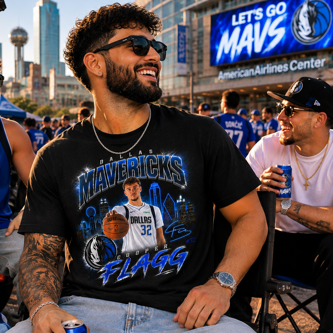 Cooper Flagg Dallas Mavericks T-Shirt