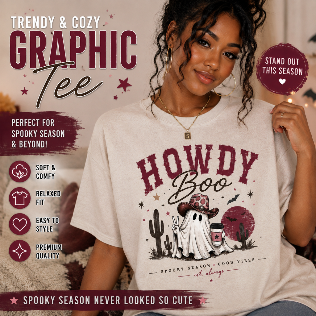 "Howdy Boo" Tee