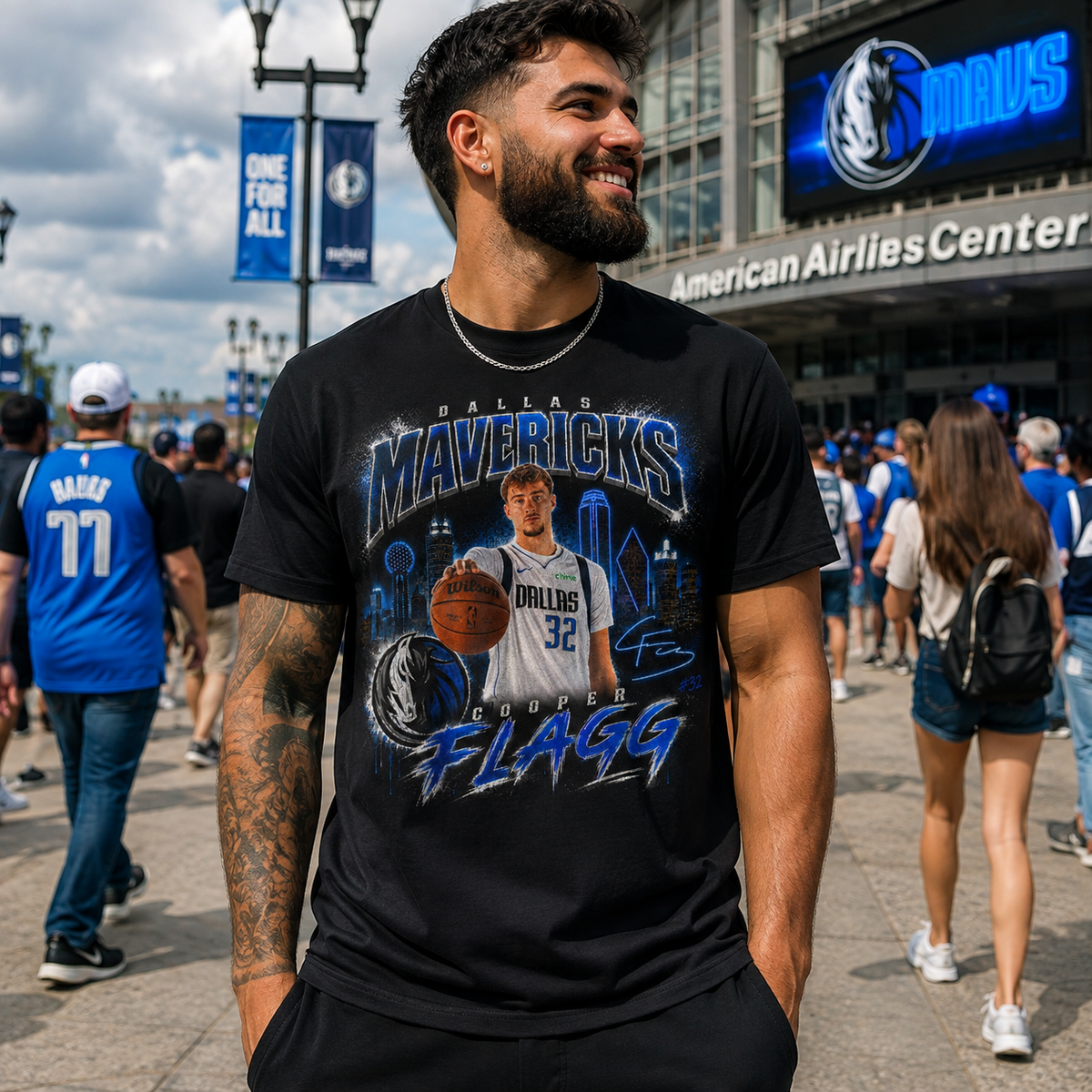 Cooper Flagg Dallas Mavericks T-Shirt